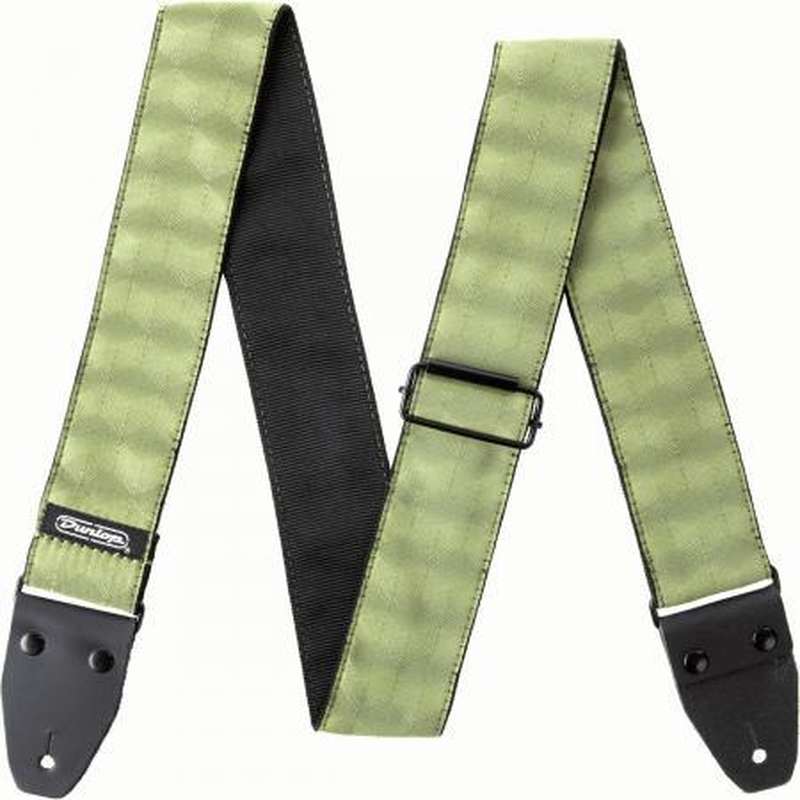 Dunlop D67-10 Jacquard Hexagon Echo Olive Strap