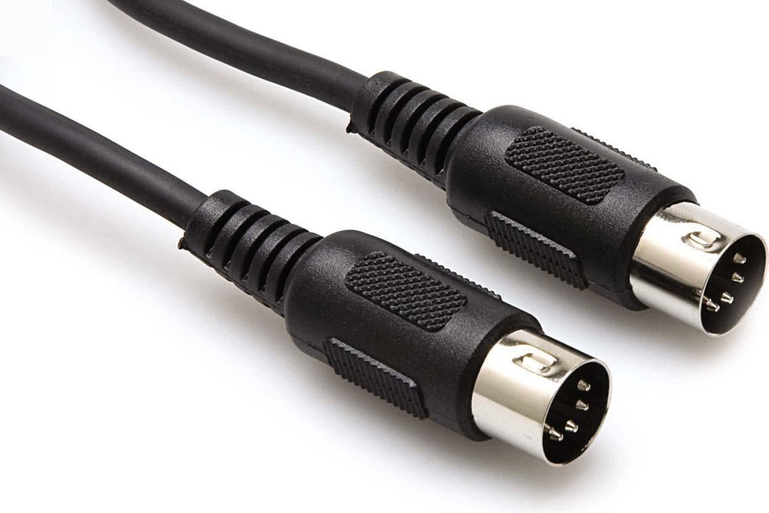 Hosa MID310BK MIDI Cable 10'