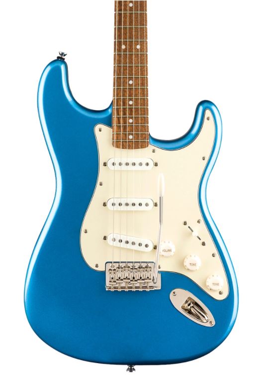 Squier Classic Vibe '60s Stratocaster Electric Guitar (Lake Placid Blue With Laurel Fretboard) - No Case