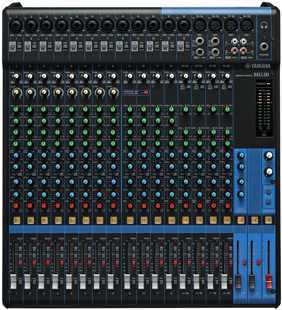 Yamaha MG20 20-Channel Analog Mixer