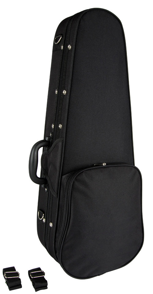 Lanikai QM-BLCEC Acoustic/Electric Concert Ukulele with Soft Case (Quilted Blue Stain)