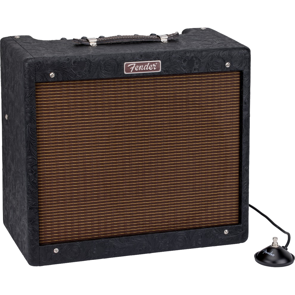 Fender Blues Junior IV 30th Anniversary Guitar Amplifier - Black Western 4