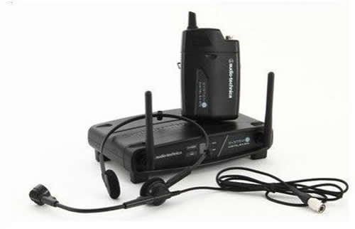 Audio Technica ATW-1101/H System 10 Digital Wireless System with PRO8HEcW Headset