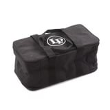Latin Percussion 'Limited Edition' Bongos - Silver Grey With Carry Bag