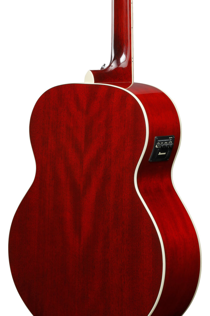 ibanez-aj70m1ewr-acoustic-electric-guitar-wine-red-high-gloss 5