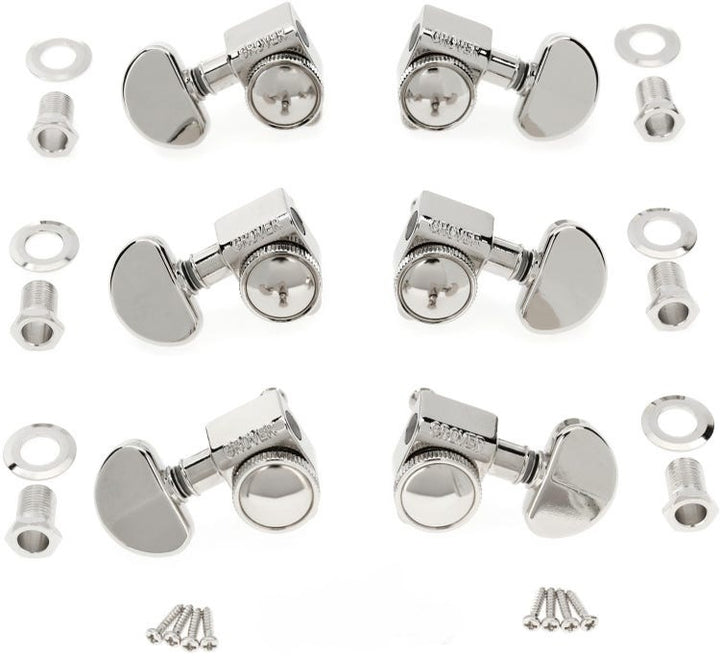 Grover 502 Series 3x3 Locking Tuners - Nickel 2
