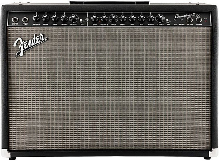 Fender Champion II 100 Combo Guitar Amplifier - Black