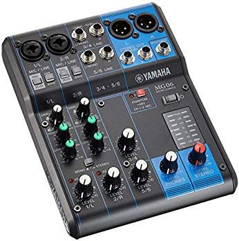 Yamaha MG06 6 Channel Mixer