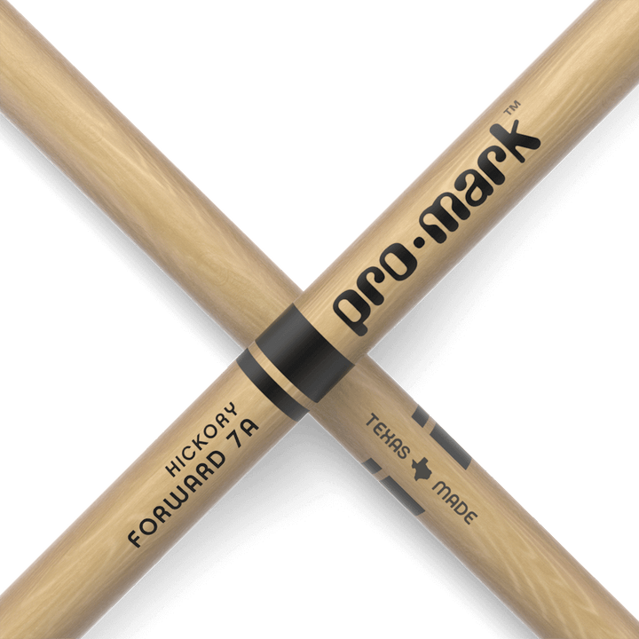 Promark TX7AW-4P Forward 7A Hickory (Wood Tip) - 4 Pack 4