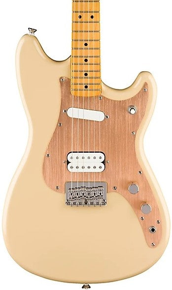 Squier Classic Vibe Duo-Sonic HS Electric Guitar  - Desert Sand With Gold Anodized Pickguard
