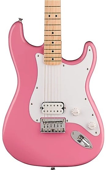Squier Sonic Stratocaster HT H Electric Guitar - Flash Pink
