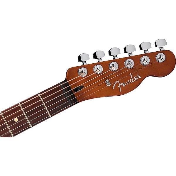 Fender Acoustasonic Standard Telecaster Acoustic Electric Guitar - Aged Natural 3
