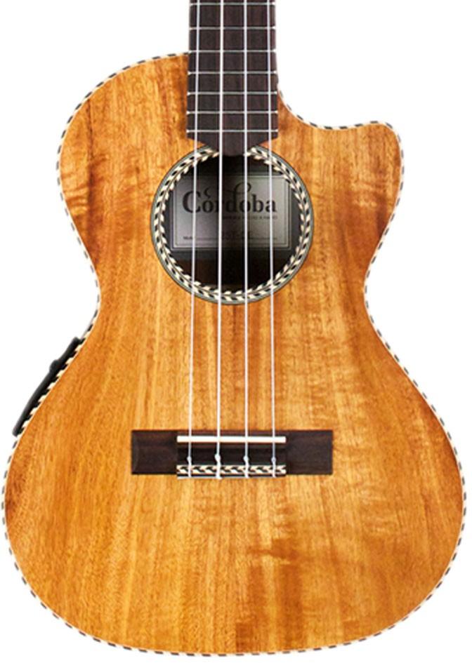 Cordoba 25T-CE Acoustic-Electric Tenor Ukulele - Acacia