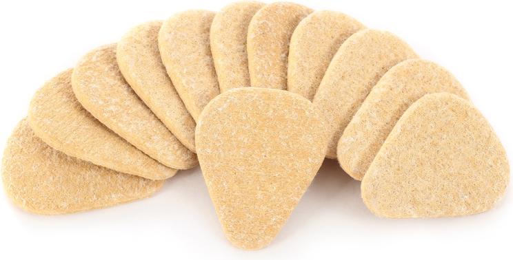 Dunlop 8012 Felt Picks (Pack of 12)