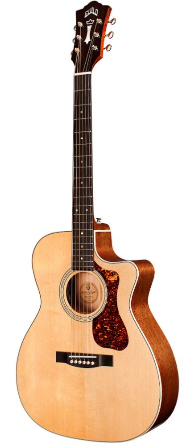 Guild OM-140CE (Natural Gloss) - With Gig-bag