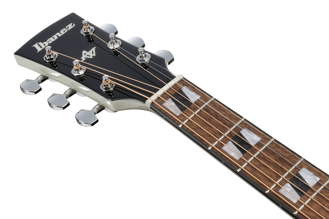 Ibanez AJ70M2EPW Acoustic Electric Guitar - Pearl White High Gloss