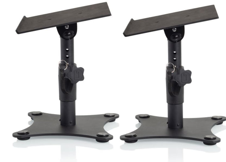 Gator Frameworks GFWSPKSTMNDSK Desktop Studio Monitor Stands Adjustable Height [pair] 3
