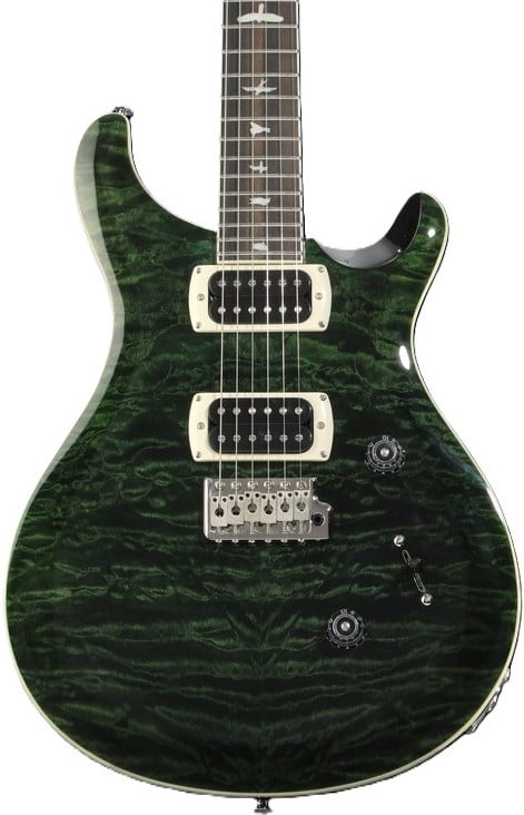 PRS SE Custom 24 Quilt Electric Guitar - Teal Black