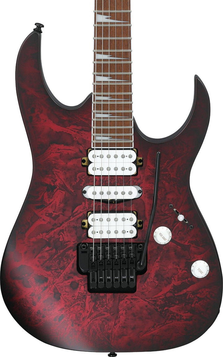 Ibanez RG470DXWWZM Standard Electric Guitar - Wine Red Frozen Matte