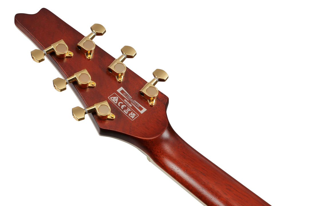 Ibanez IC420MFMCML Iceman Electric Guitar - Caramel Burst Low Gloss 3