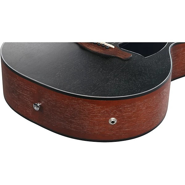 Ibanez PC54EWKH Acoustic Electric Guitar - Open Pore Weathered Black