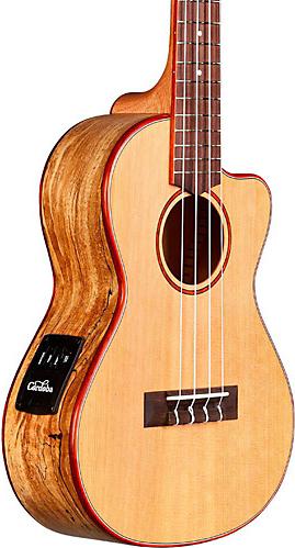 Cordoba 24T-CE Acoustic-Electric Tenor Ukulele - Natural 4