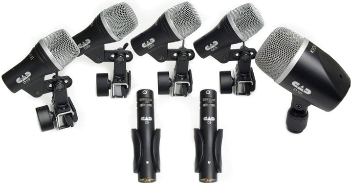 CAD STAGE7 Drum Microphone Package - With Carrying Case 6