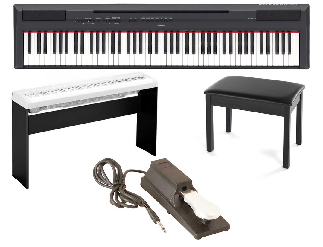 Yamaha P115B Digital Piano Complete Bundle