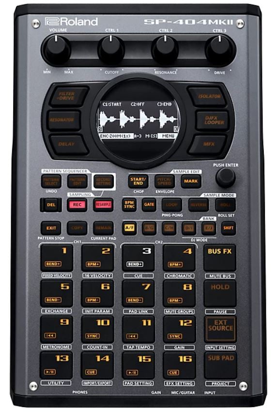 Roland SP-404MK2 Creative Sampler, Drum Machine and Effector