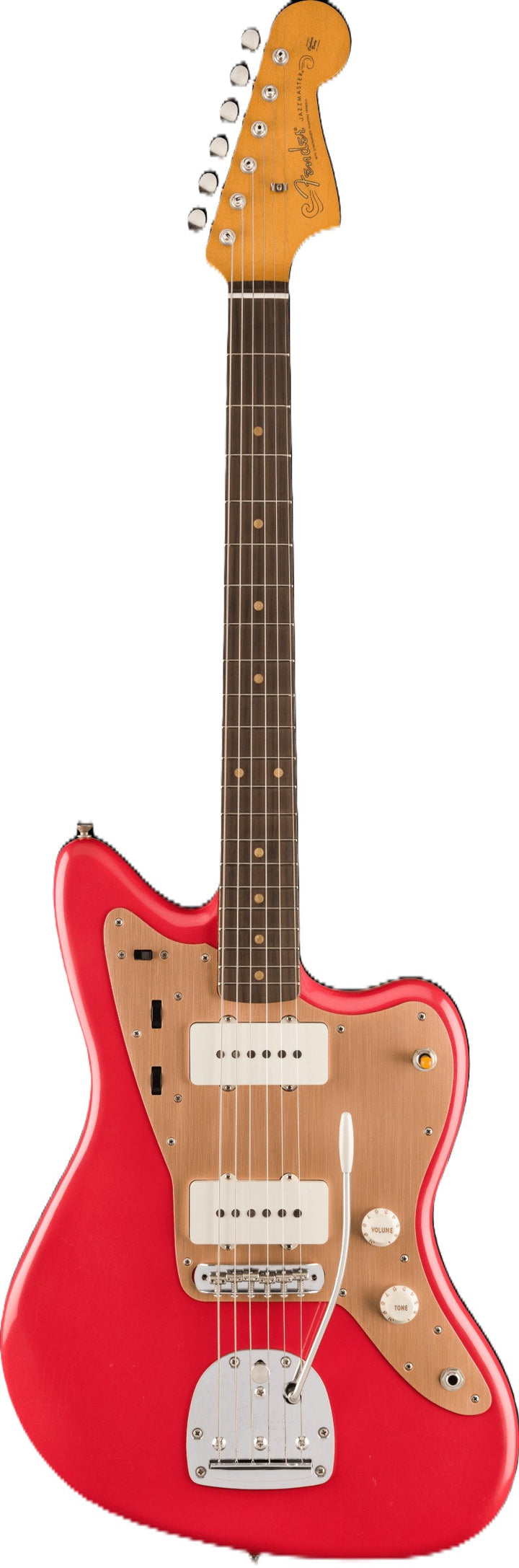 Fender Vintera II Road Worn '50s Jazzmaster Electric Guitar - Fiesta Red 2