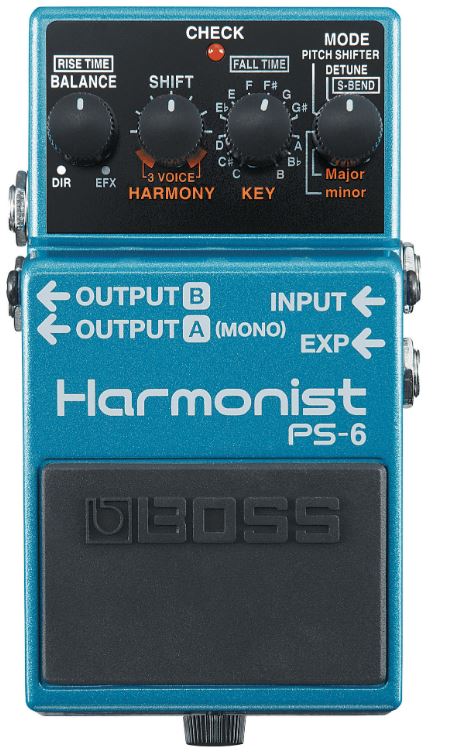 Boss PS6 Harmonist Pitch Pedal