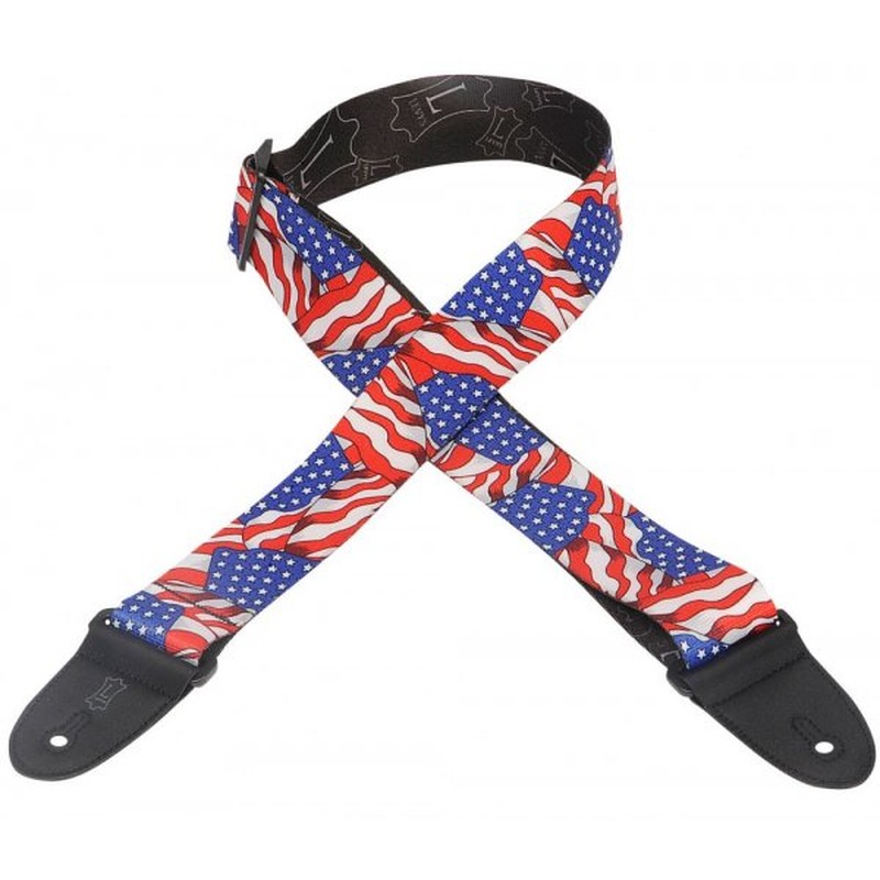 Levy's MP Guitar Strap - American Flag