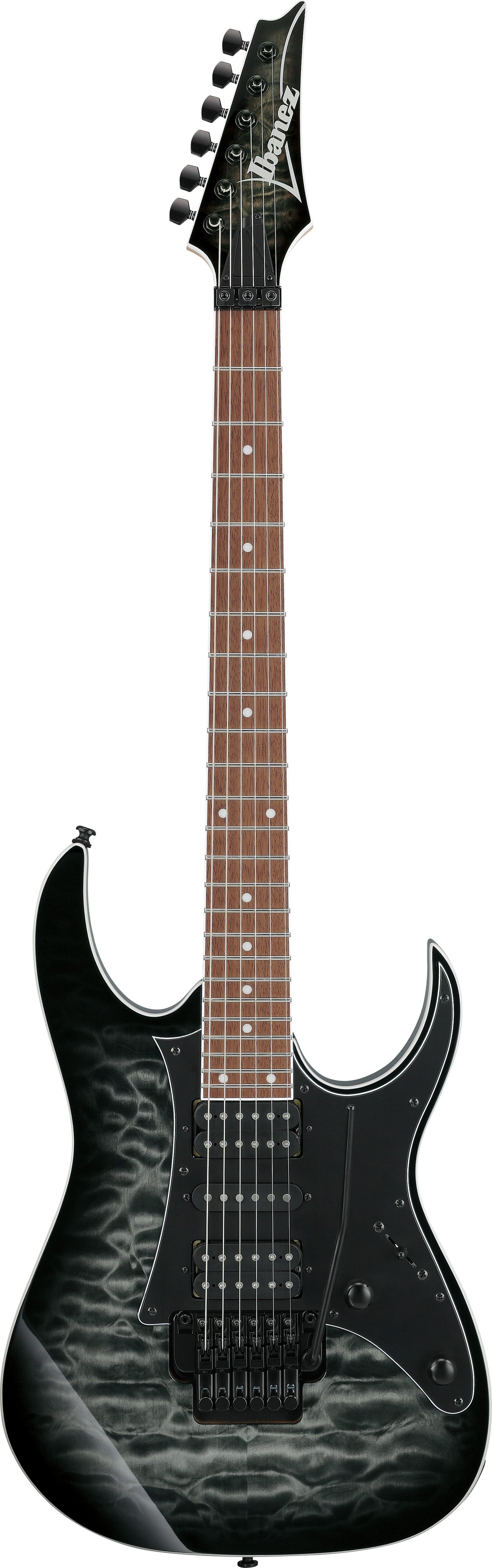 Ibanez RG450QMB Standard Electric Guitar - Transparent Gray Burst