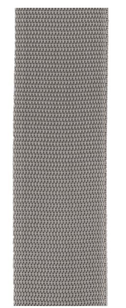 D'Addario PWSAL405 Poly Pro Auto Lock Strap (Silver) 4
