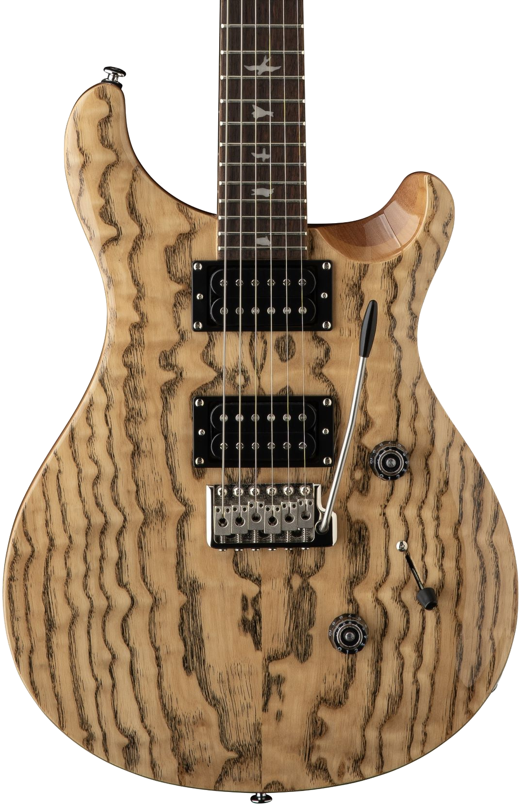 PRS 'Limited Edition' SE Custom 24 Burled Ash Electric Guitar - Natural