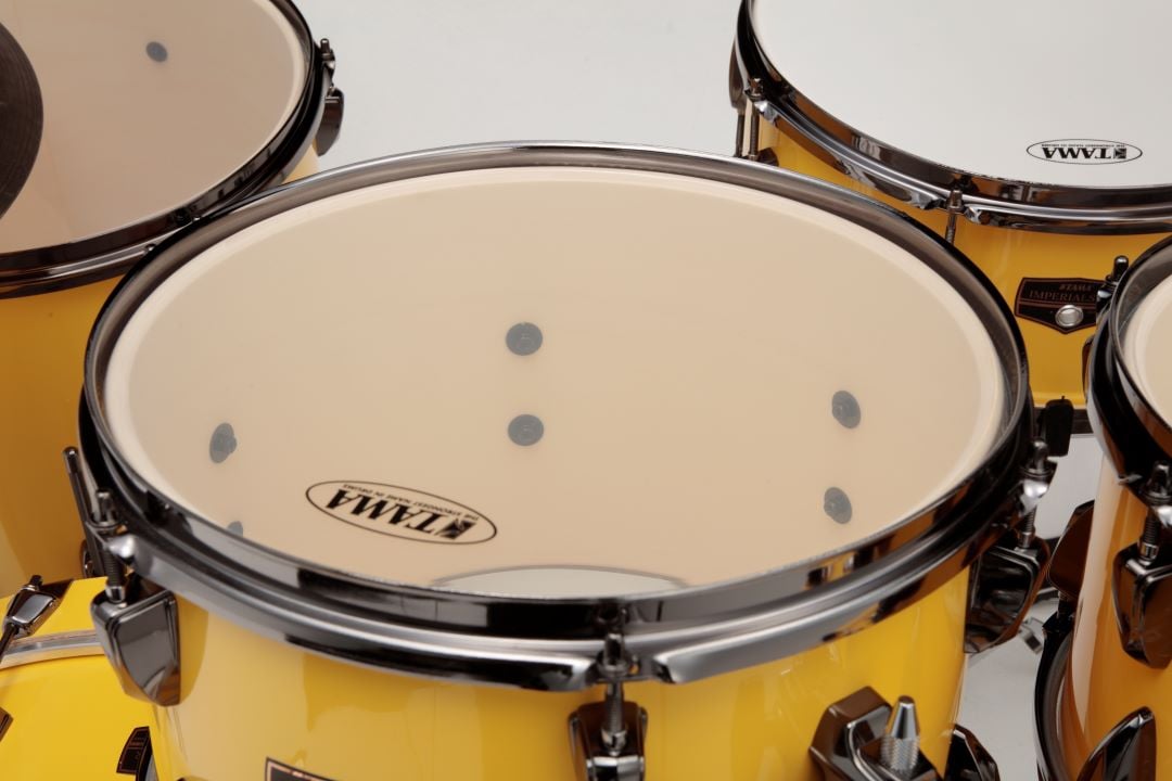 Tama 'Inspired by Lars Ulrich' Imperialstar 7 Piece Drum Kit - Electric Yellow 4