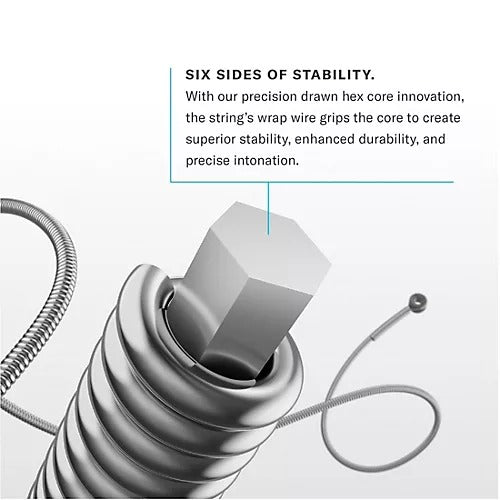 D'Addario NYXL1254 Electric String Set Heavy 12-54