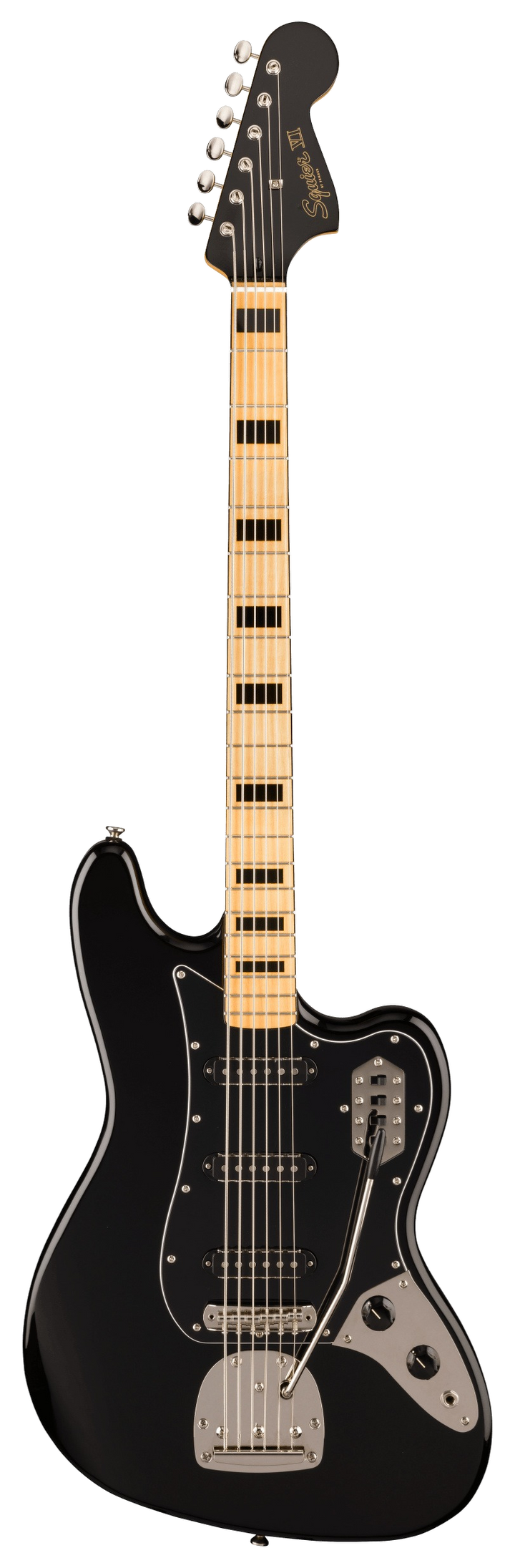 Squier 'Limited Edition' Classic Vibe Bass VI Guitar  - Black