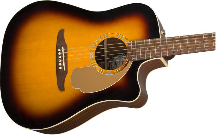 Fender Redondo Player Acoustic-Electric Guitar (Sunburst) 4