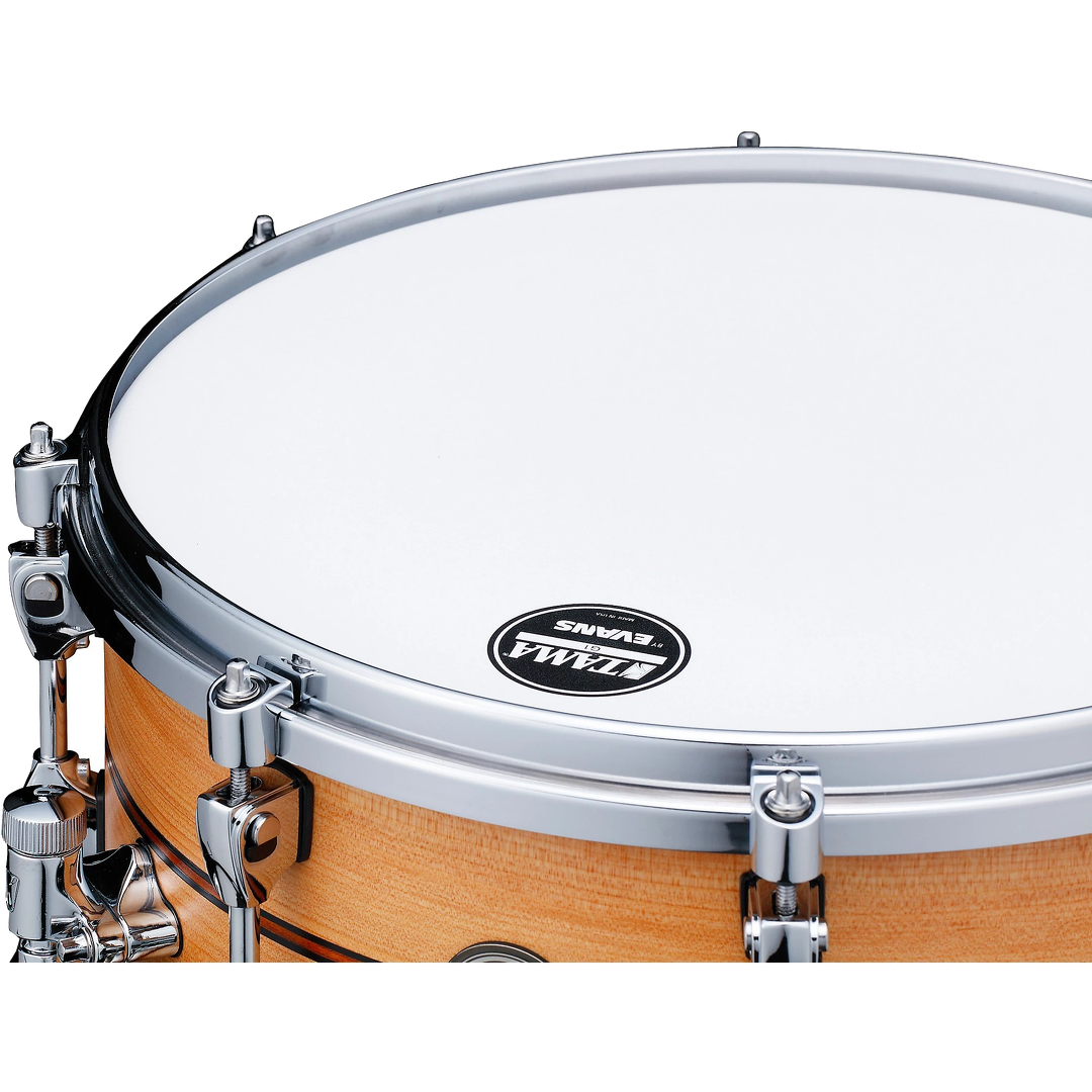 Tama Starphonic 14\"x6\" Spruce Snare Drum - Satin Natural 4