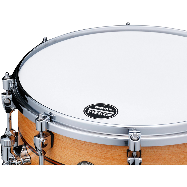 Tama Starphonic 14\"x6\" Spruce Snare Drum - Satin Natural 4