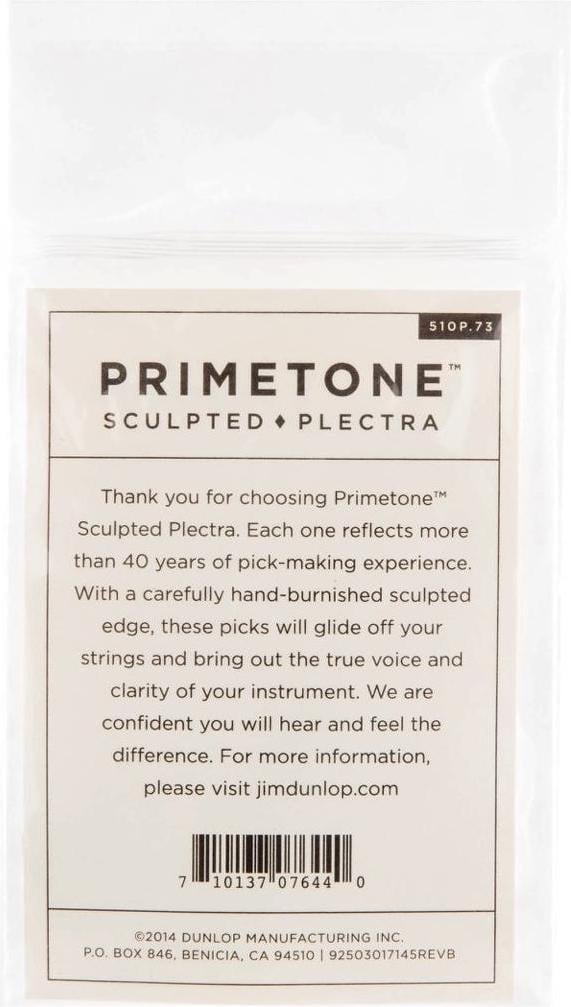 Dunlop 510P.73 PRIMETONE Standard Picks .73 (3-Pack) 2
