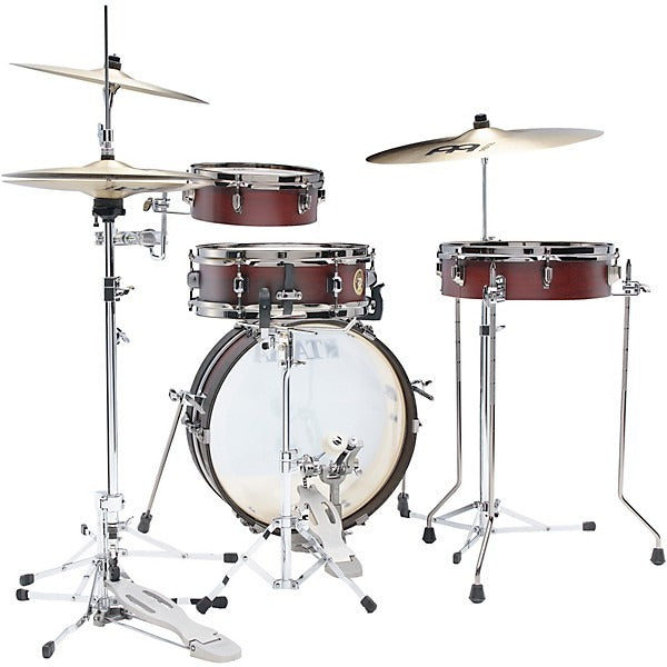 Tama 'Limited Edition' Club-Jam Pancake 4-Piece Shell Pack - Burgundy Walnut