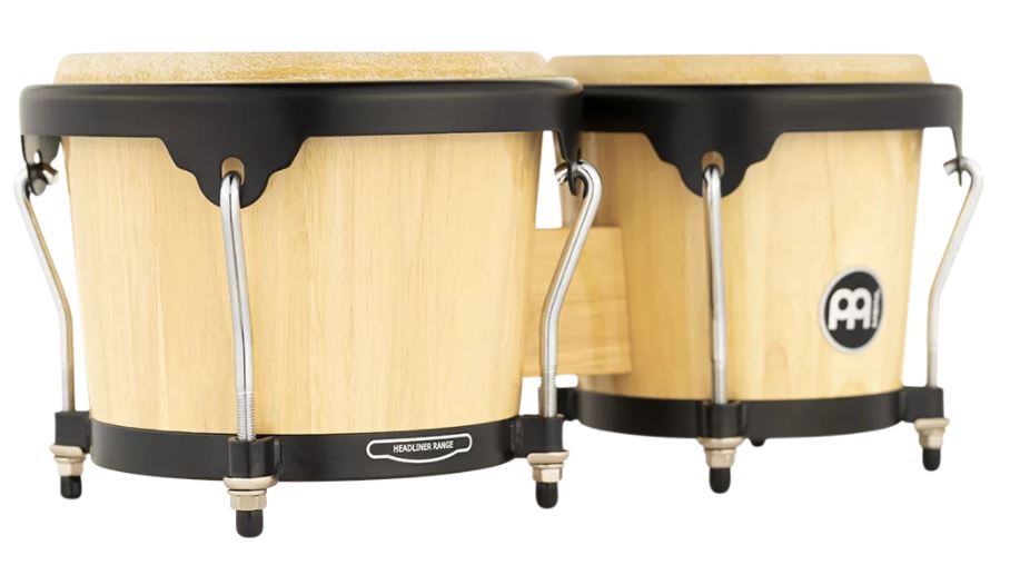 Meinl HB100NT Headliner Wood Bongos Natural 4
