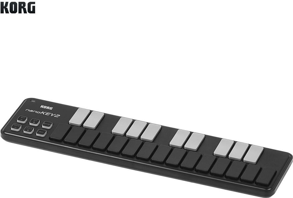 Korg NANOKEY 2 USB-Powered Slim-Line Keyboard Kontroller (Black) 3