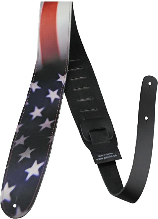 Perri 2.5" American Flag Leather Strap - (11044)