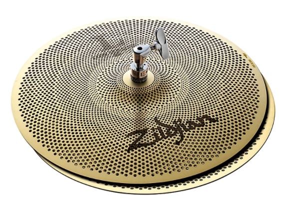 Zildjian LV468RH Low Volume Quiet Pack w/ Remo Silent Stroke Drumheads 4
