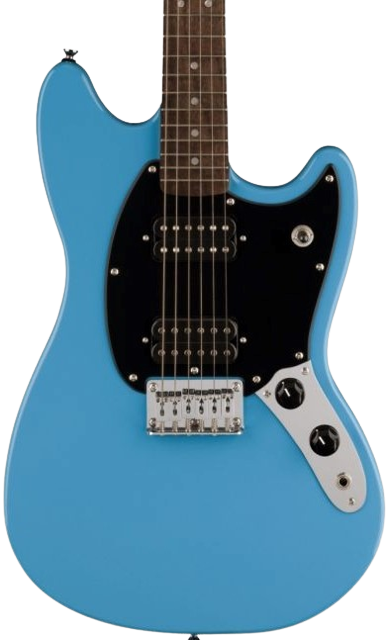 Squier Sonic Mustang HH Electric Guitar - Calfornia Blue