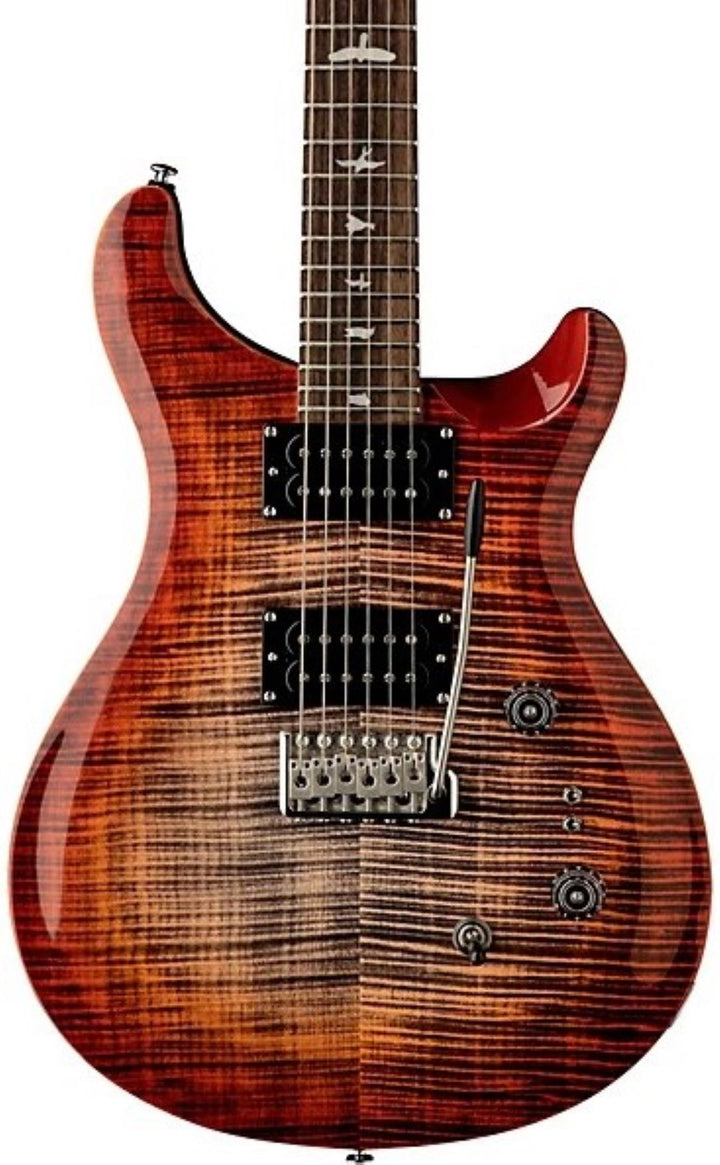 PRS SE Custom 24-08 Electric Guitar - Charcoal Cherry Burst