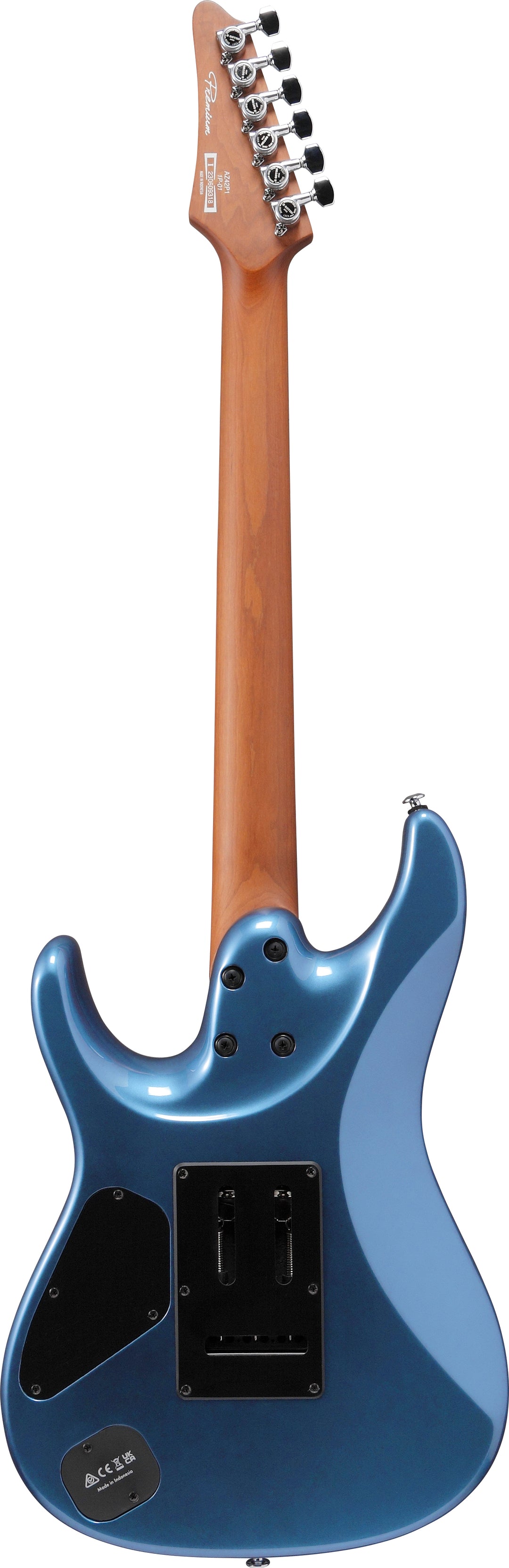 Ibanez AZ42P1PBE Premium Electric Guitar - Prussian Blue Metallic